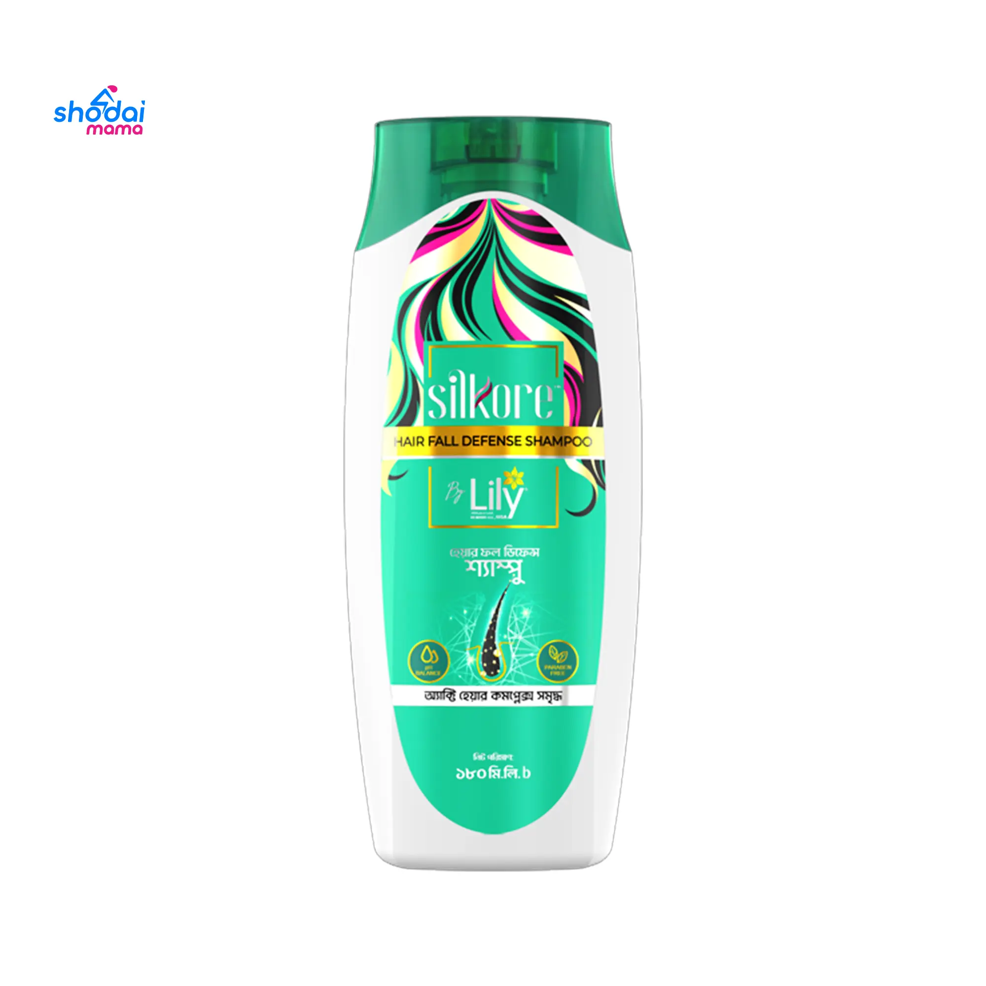 Lily Silkore Hair Fall defense Shampoo 180ml